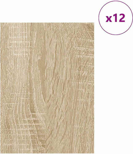 Vidaxl Πίνακες Διακόσμησης 12 Pcs Sonoma Δρυς 30 X 42 X 0.3 Εκ