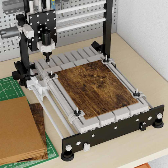 Vidaxl Holzhandwerksdekoration 150 Stück Rauch Eiche 21 X 30 X 0.3 cm