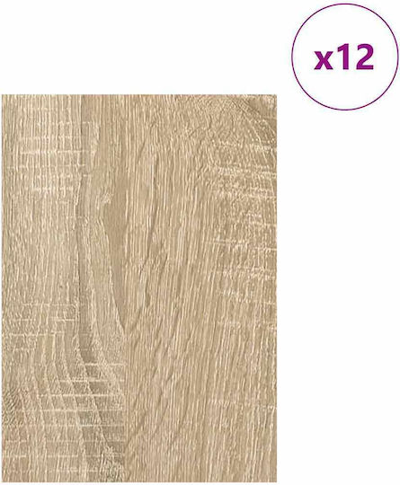 Vidaxl Διακοσμητικές Πάνελ 12 Pcs Sonoma Δρυς 21 X 30 X 0.3 Εκ