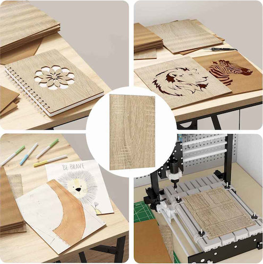 Vidaxl Διακοσμητικές Πάνελ 50 Pcs Sonoma Δρυς 21 X 30 X 0.3 Εκ