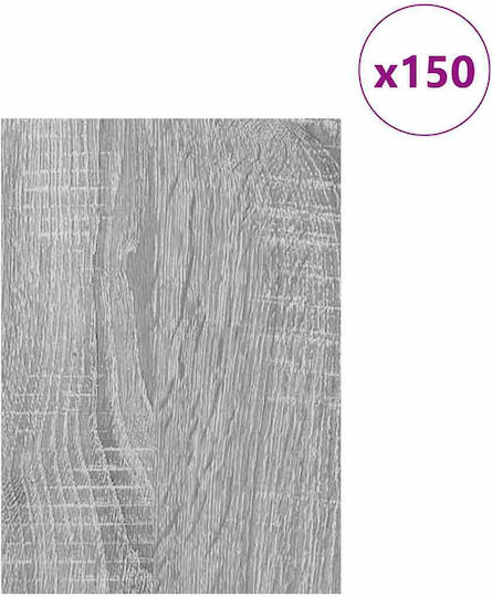 Vidaxl Διακοσμητικά Πάνελ 150 Pcs Γκρι Sonoma 15 X 21 X 0.3 Εκ