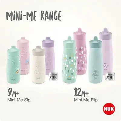Nuk Flip Παιδικό Παγούρι Γαλάζιο 450ml
