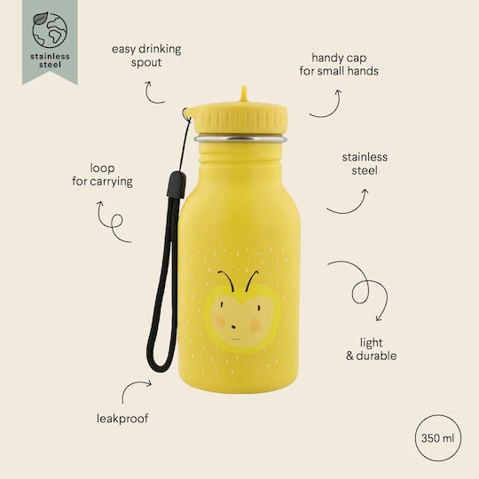 Trixie Παγουράκι Ανοξείδωτο 350ml Mrs Bumblebee 77926
