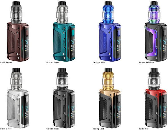 Geek Vape Legend 5 Box Mod Kit 5.5ml Racing Gold