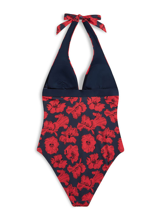 Costum De Baie Întreg Roșu