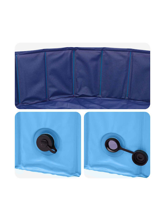 vidaXL Hundespielzeug Pool 80cm Blau vidaXL Hundespielzeug Pool 80cm Blau