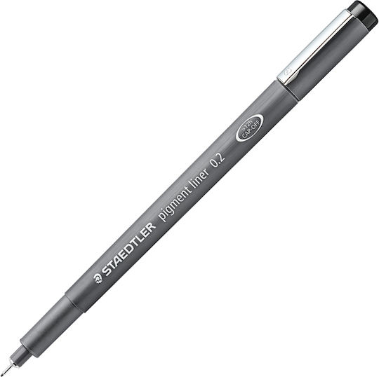 Rapidoograph Disposable 0.2mm Staedtler Black 308 02-9 Pack-10 Pieces