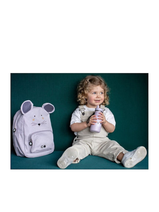 Trixie Mrs Mouse School Bag Backpack Kindergarten Gray