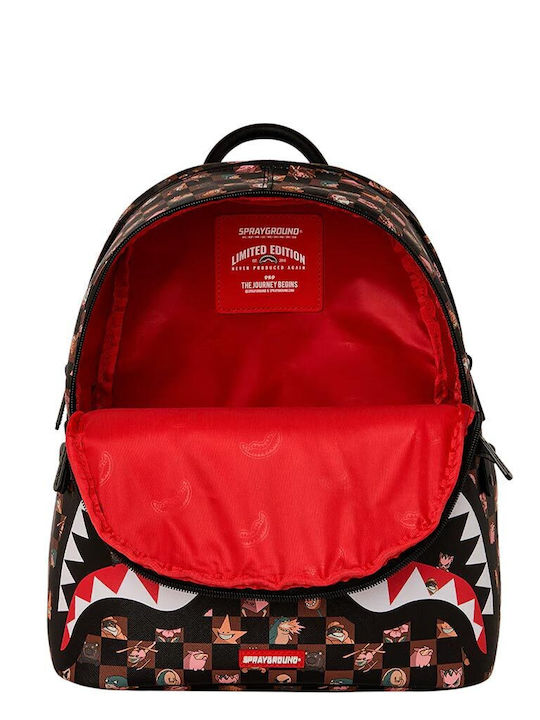 Sprayground School Brown Backpack Bag