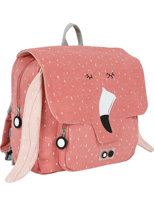 Trixie Mrs Flamingo Ghiozdan Școlar De Spate Grădinița Roșu