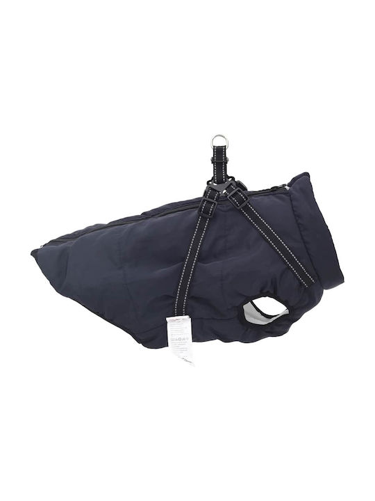 vidaXL Blue Fleece / Waterproof Dog Coat XXXLarge