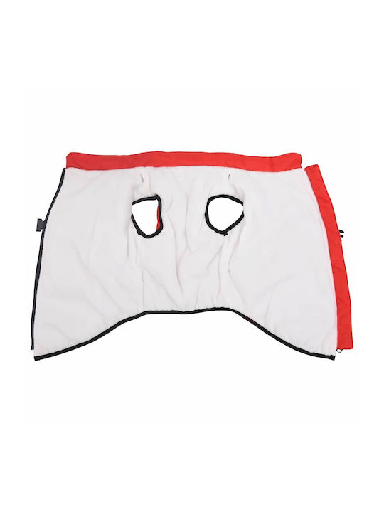 vidaXL Hundemantel Fleece / Wasserdicht Rot XXXLarge