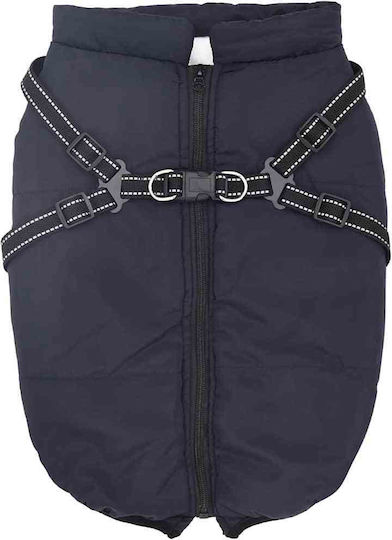 vidaXL Blue Fleece / Waterproof Dog Coat XXXXLarge