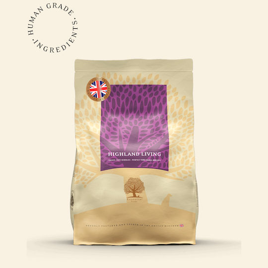 Essential Foods Highland Living 2.5kg Hrană Uscată fără Cereale pentru Câini Adulţi cu Curcan