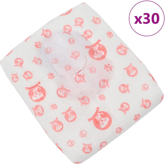 vidaXL Пелени за кучета 30 - 30см 30бр