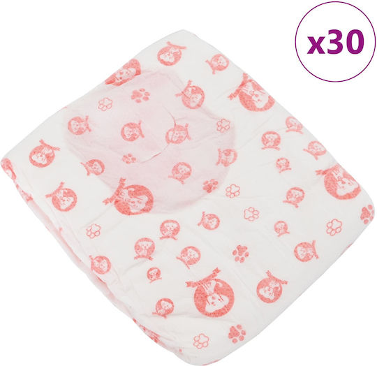 vidaXL Пелени за кучета 28 - 28см 30бр