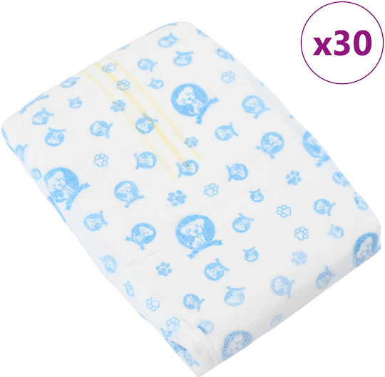 vidaXL Hundewindeln - 20cm 30Stück