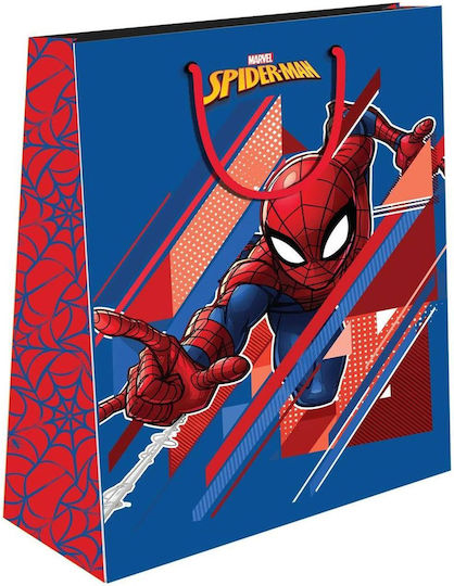 Diakakis Paper Gift Bag with Spiderman Theme 23x11x18cm