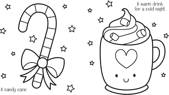 Mein Großes Fröhliches Weihnachts-Malbuch