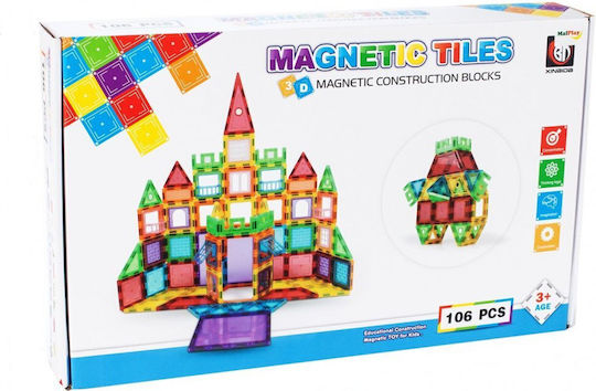 MalPlay Magnetisches Spielzeug Bau- und Konstruktionsspielzeug