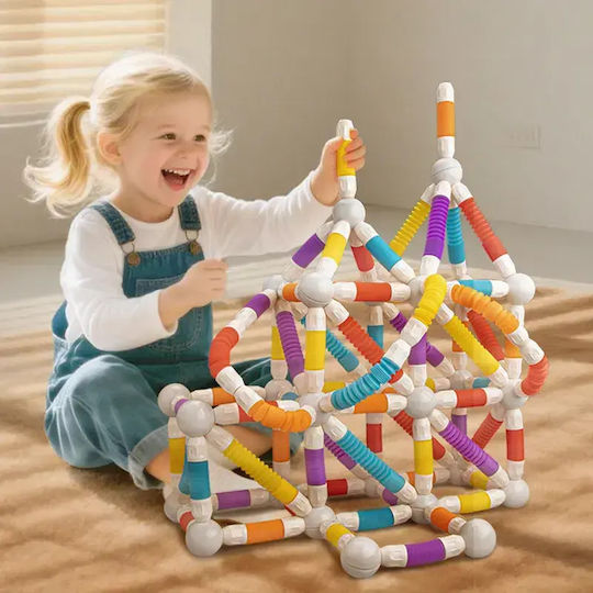 MalPlay Jucărie Magnetică de Construcție pentru Copii de 3+ Ani