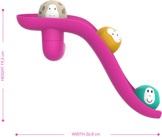 Matchstick Monkey Bathtime Slide Set Bile de baie pentru 12++ luni