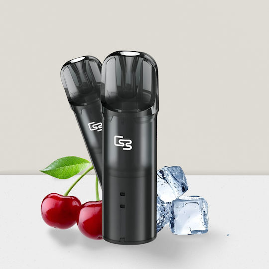 Geek Bar Elite Προγεμισμένα Ανταλλακτικά Pods 2τμχ Cherry Ice 2ml