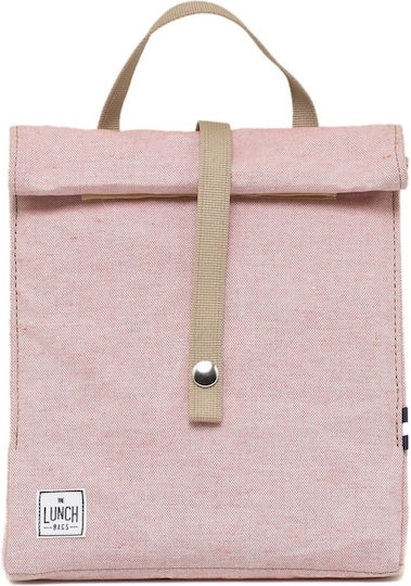 The Lunch Bags Insulated Handbag Original 5 Liters Rose L24 x W16 x H21cm