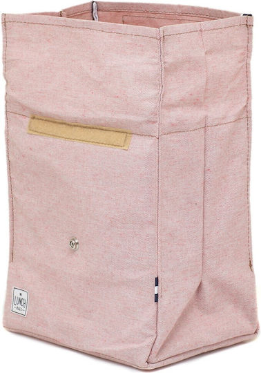 The Lunch Bags Insulated Handbag Original 5 Liters Rose L24 x W16 x H21cm