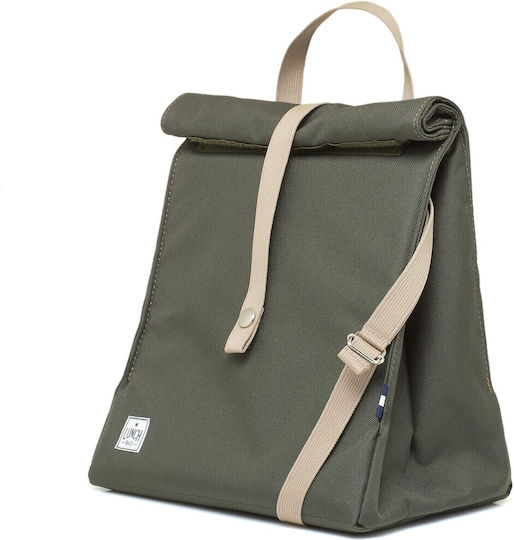 The Lunch Bags Insulated Handbag Original Plus 8 Liters Olive L28 x W19 x H26cm