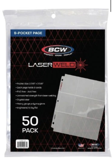 BCW Binder 9-Pocket Standard Size