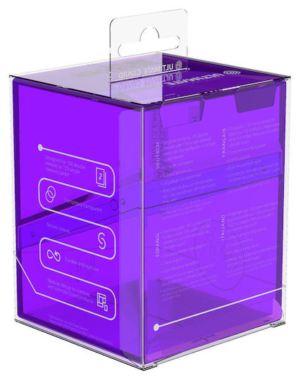 Ultimate Guard Boulder 100+ Deck Box Standard Größe Transparent