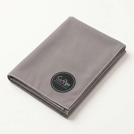 Campo Πετσέτα Microfiber Προσώπου 90gr/m² σε Θήκη Γκρι 80x50εκ.