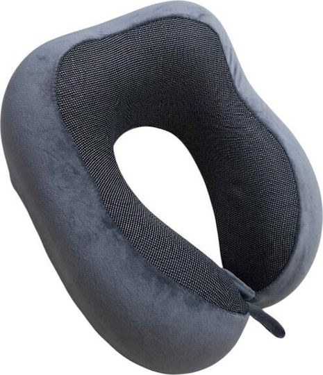 Μαξιλαράκι Ταξιδίου Memory Foam Γκρι