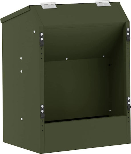 vidaXL Vogelfütterung & -tränke in Khaki Farbe