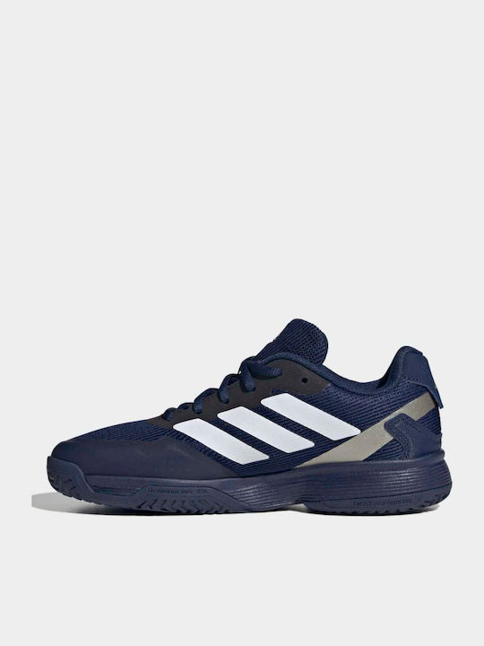 Ubersonic Kids Sports Shoes Tennis with Laces Blue