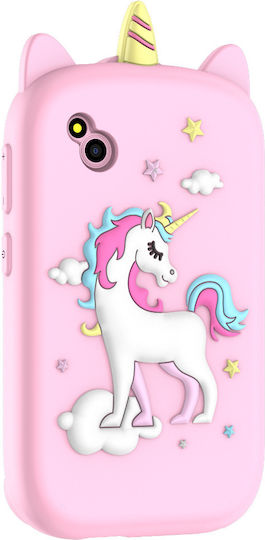 Kids Mobile Phone 2.8" Screen Games Camera 4+ Pink Unicorn
