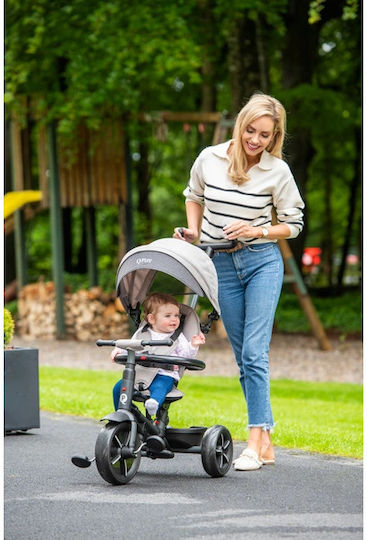 Q Play Rito Eva Star Foldable and Convertible Kids Tricycle for 1-3 Years Blue