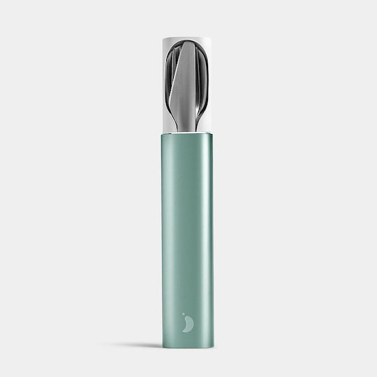 Chilly's Cutlery Set Lichen Green Σετ Μαχαιροπήρουνων Πλήρους Μεγέθους 4 Τεμαχίων 1σετ