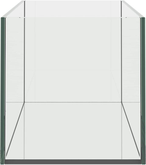 vidaXL Fisch-Aquarium mit 60x20x20cm Weiß