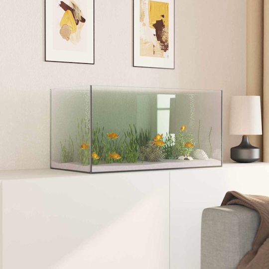 vidaXL Fisch-Aquarium mit 60x30x30cm Weiß
