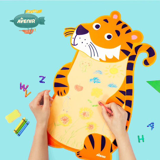 Avenir Tiger Kids Magnetic Board 62x35.5cm