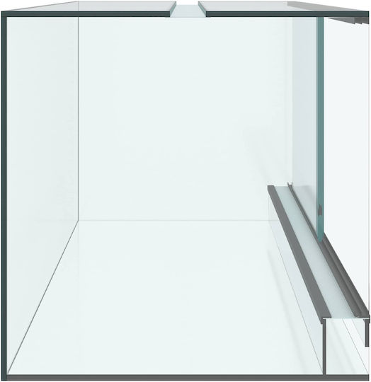 Vidaxl Habitats Reptiles Amphibians White 80 x 40 x 40 cm Glass