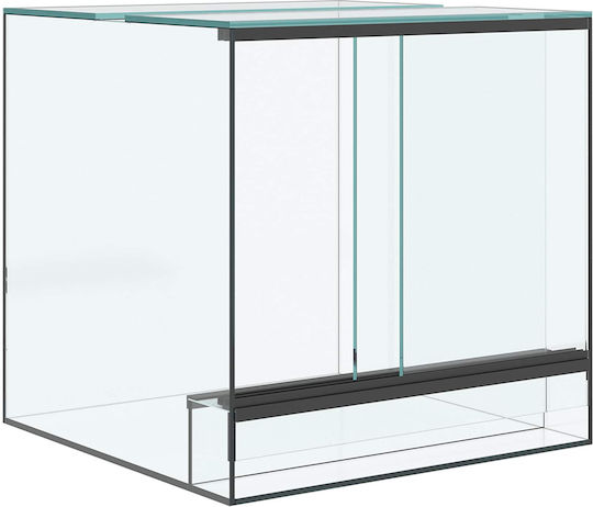Vidaxl Reptile Amphibian Habitats White 30 x 30 x 30 cm Glass