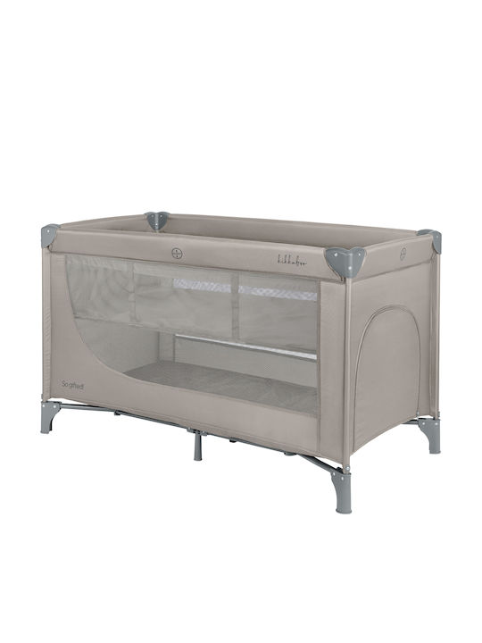 Kikka Boo So Gifted Plus Playpen 2 Levels With Changing Table & Mattress Beige 65x125cm