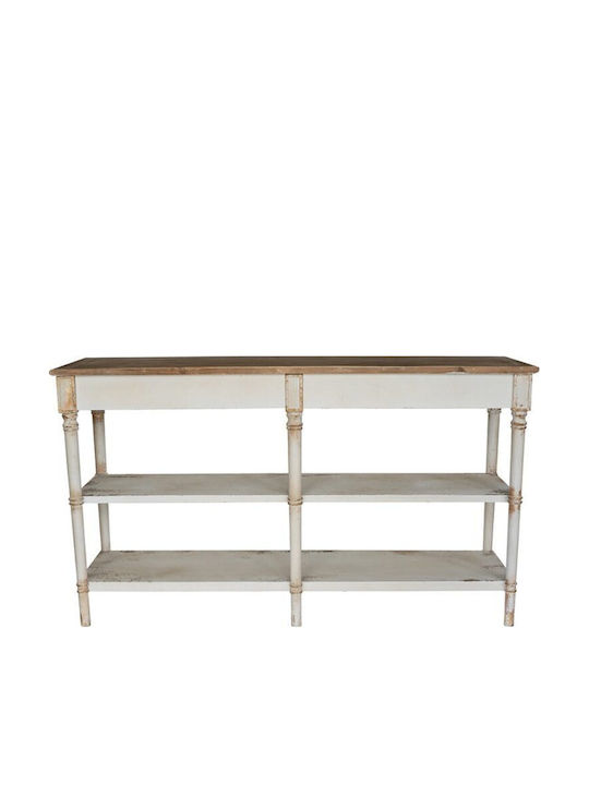 Alcott White Console L160xW50xH90cm