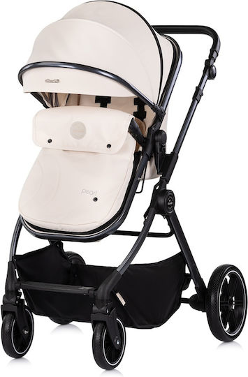 Chipolino Pearl Ρυθμιζόμενο Καρότσι 2 σε 1 Kατάλληλο για Nεογέννητο Cashmere