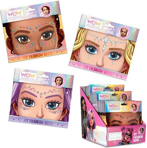 Carnival Face Painting Multicolored 24pcs