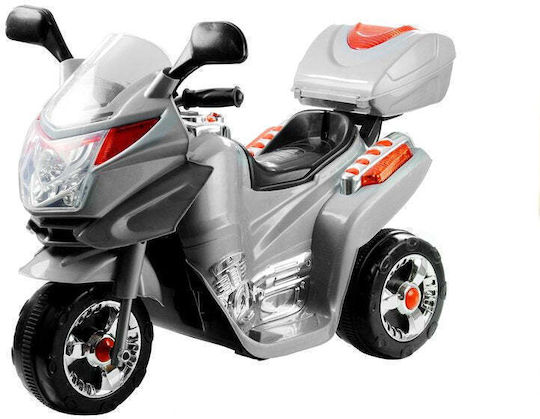 Kids Ride-On Motorbike Electric Gray for 3+ Years
