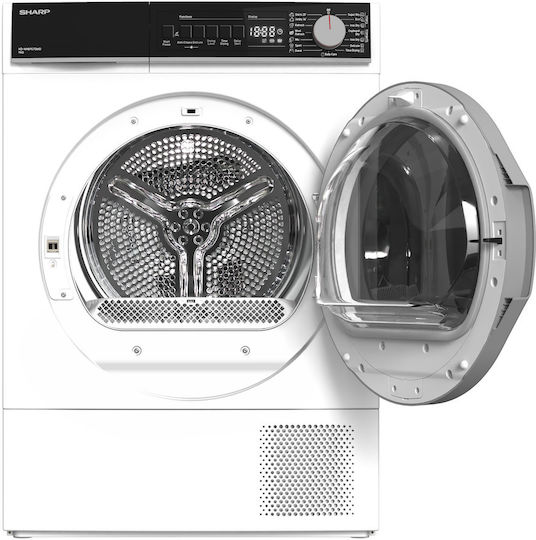 Sharp KD-NHB9S7GWD-EE Uscător de rufe 9kg cu pompă de căldură